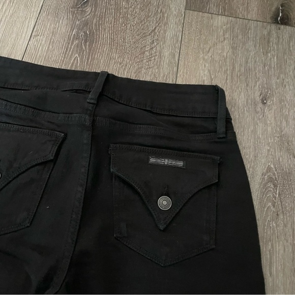 Hudson Ladies' Slim Straight Leg Jean Black Size 4 - Picture 12 of 14